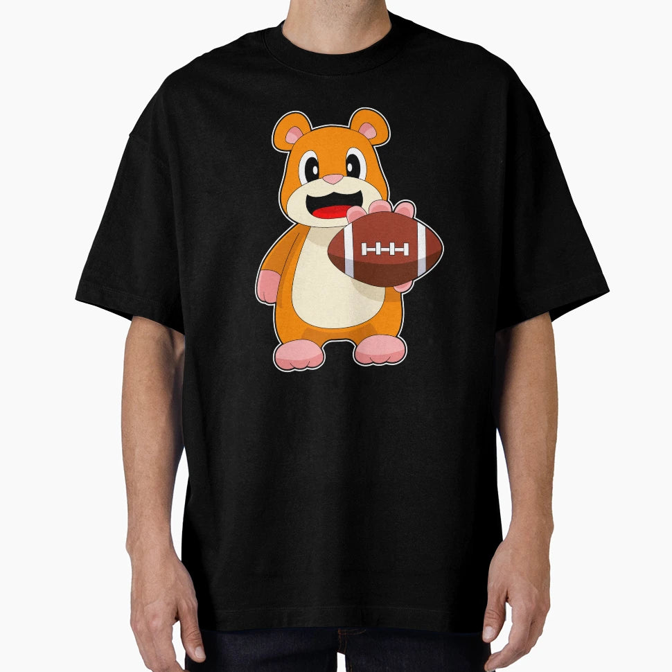 Hamster American Football Sports T-Shirt - Streetwear Style Unisex - T-Shirt, Sweatshirt, Hoodie