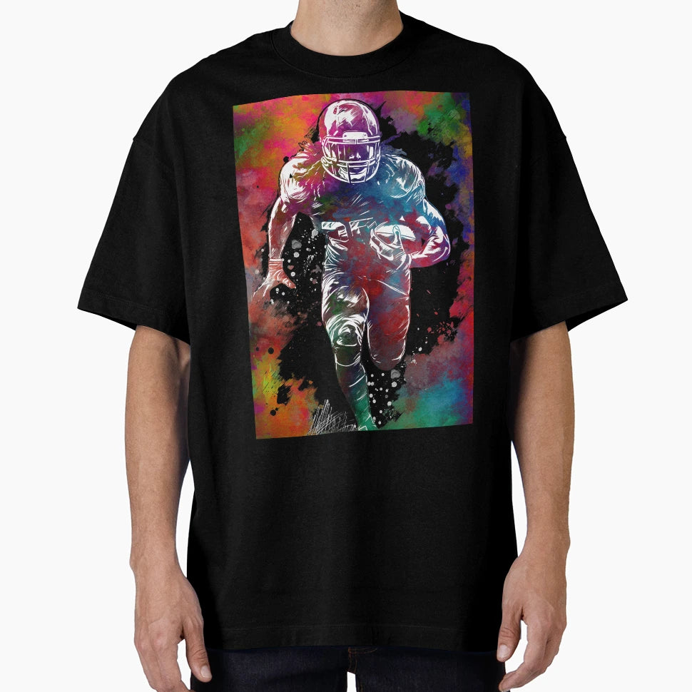 American Football Player Football Sport T-Shirt - Streetwear Style Unisex - T-Shirt, Sweatshirt, Hoodie