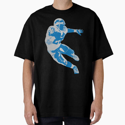 Barry Sanders Hologram T-Shirt - Fun Novelty Design Men Women - T-Shirt, Sweatshirt, Hoodie