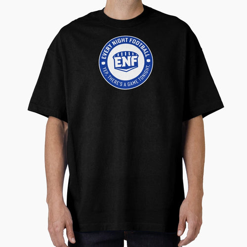 Every Night Football Circular Slogan T-Shirt - Custom Art Print for Adults - T-Shirt, Sweatshirt, Hoodie