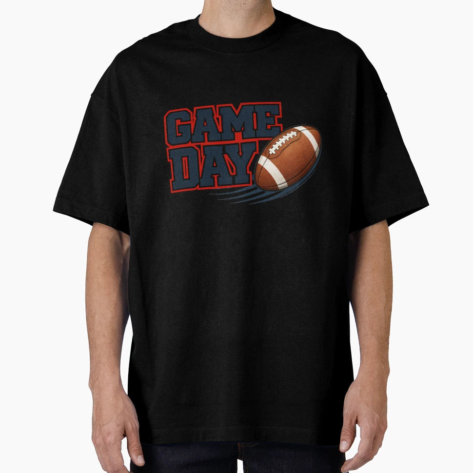 Game Day Football T-Shirt - Unique Graphic for Adults - T-Shirt, Sweatshirt, Hoodie
