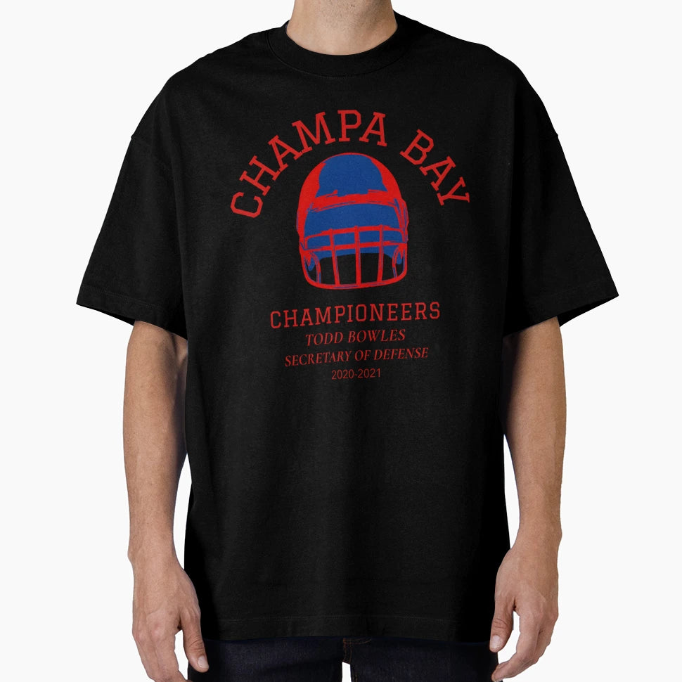 Todd Bowles Champa Bay Buccaneers T-Shirt - Minimalist Print for Adults - T-Shirt, Sweatshirt, Hoodie