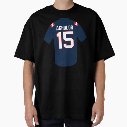 Nelson Agholor Jersey Number 15 T-Shirt - Streetwear Style Men Women - T-Shirt, Sweatshirt, Hoodie