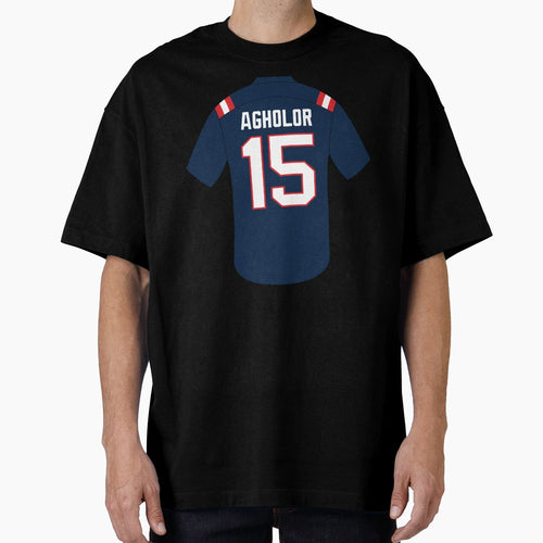 Nelson Agholor Jersey Number 15 T-Shirt - Streetwear Style Men Women - T-Shirt, Sweatshirt, Hoodie