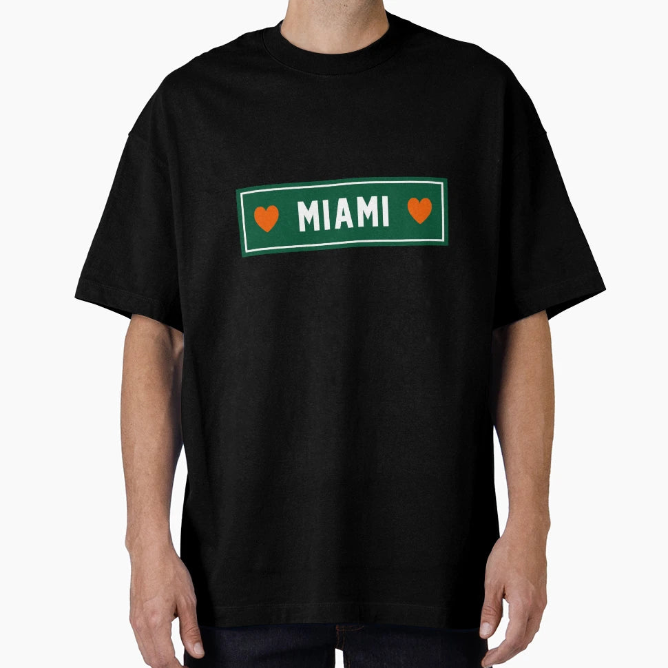 Miami Hearts T-Shirt - Streetwear Style Men Women - T-Shirt, Sweatshirt, Hoodie
