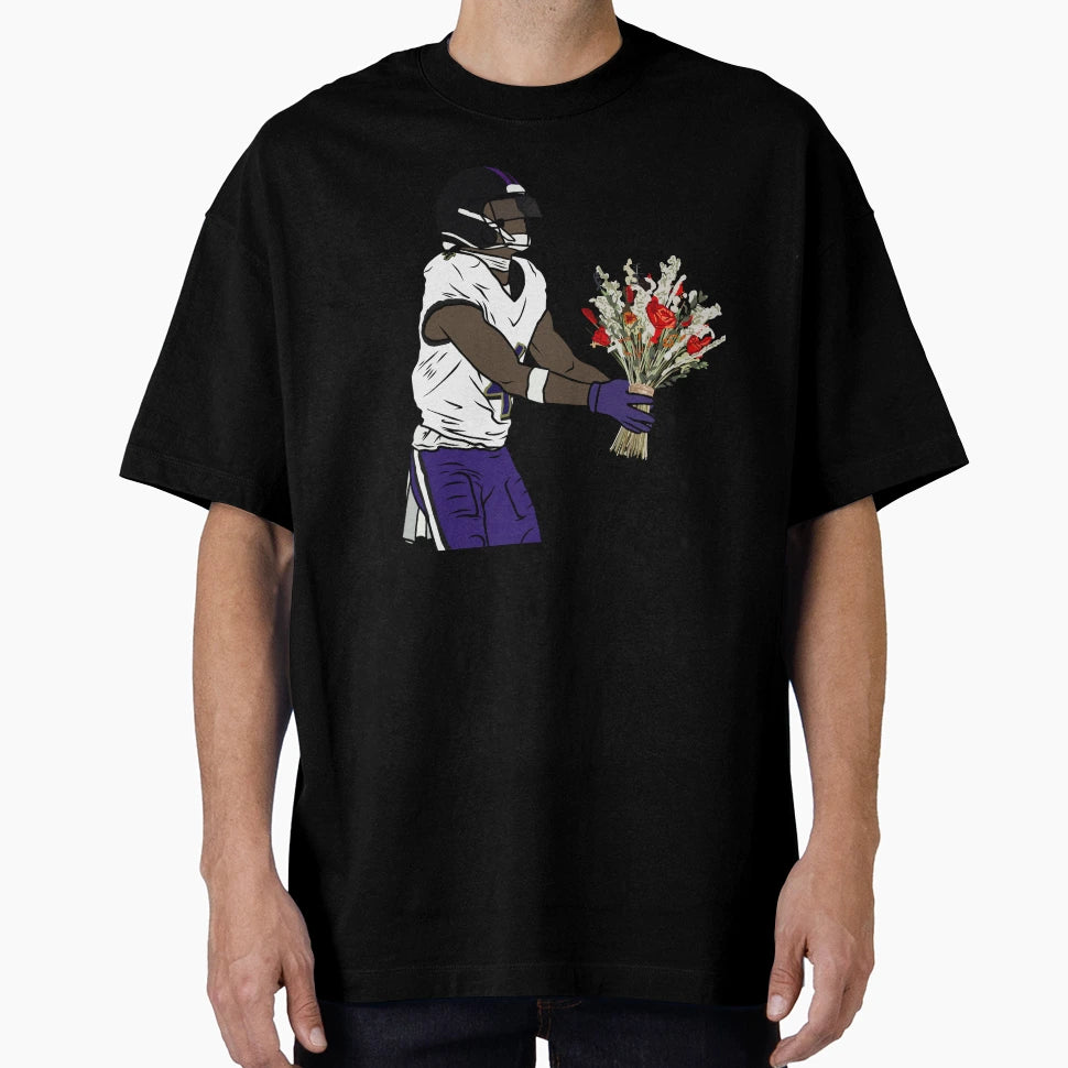 Zay Flowers Bouquet Celebration T-Shirt - Minimalist Print Unisex - T-Shirt, Sweatshirt, Hoodie