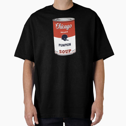 Chicago Bears Soup Can T-Shirt - Minimalist Print Unisex - T-Shirt, Sweatshirt, Hoodie