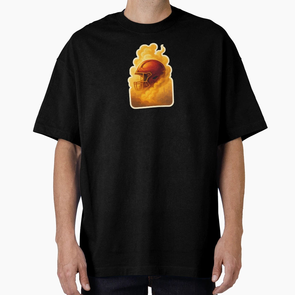 Golden Fog Helmet Rise T-Shirt - Custom Art Print Men Women - T-Shirt, Sweatshirt, Hoodie