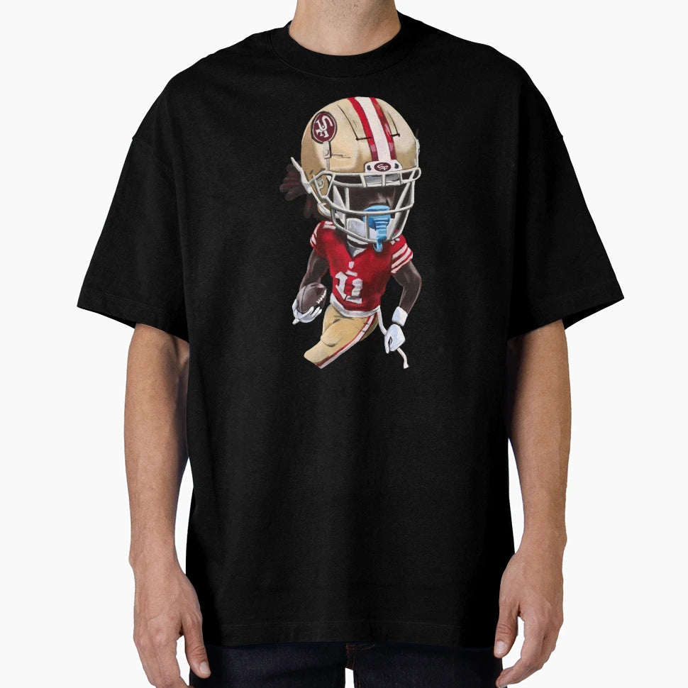 San Francisco 49Ers Brandon Aiyuk T-Shirt - Aesthetic Graphic Men Women - T-Shirt, Sweatshirt, Hoodie