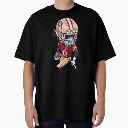 San Francisco 49Ers Brandon Aiyuk T-Shirt - Aesthetic Graphic Men Women - T-Shirt, Sweatshirt, Hoodie