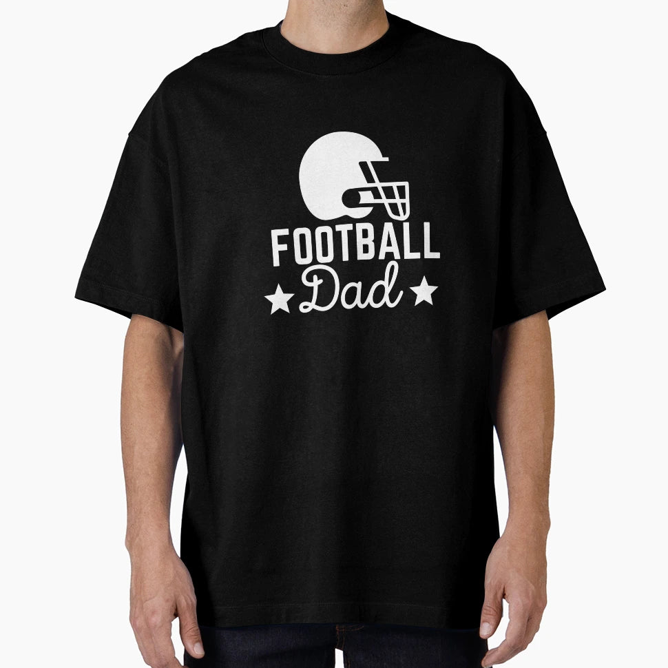 Football Dad T-Shirt - Custom Art Print for Adults - T-Shirt, Sweatshirt, Hoodie
