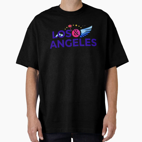 Los Angeles Angels Wings Modern T-Shirt - Fun Novelty Design for Adults - T-Shirt, Sweatshirt, Hoodie