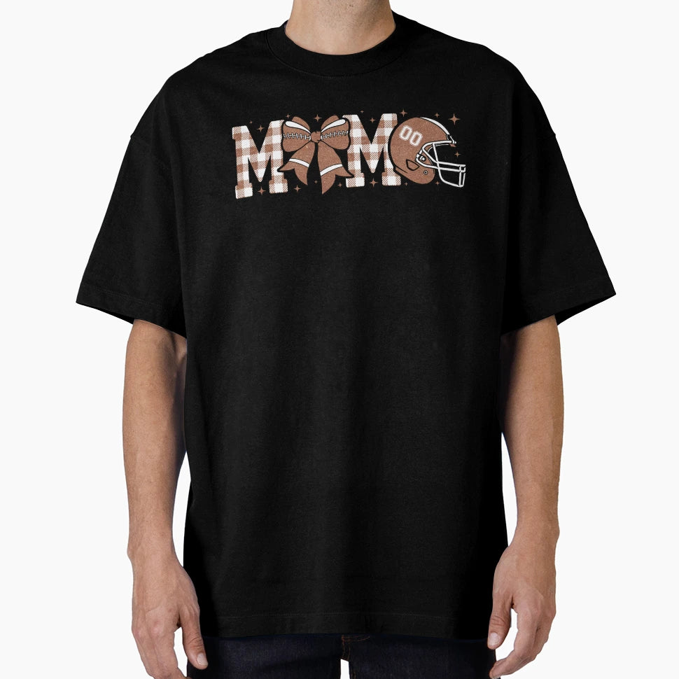 Football Mom Sports Mama Fan Sweatshirt - Minimalist Print Men Women - T-Shirt, Sweatshirt, Hoodie