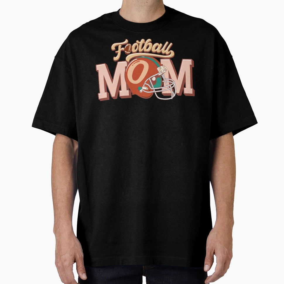 Football Mom T-Shirt - Aesthetic Graphic for Adults - T-Shirt, Sweatshirt, Hoodie