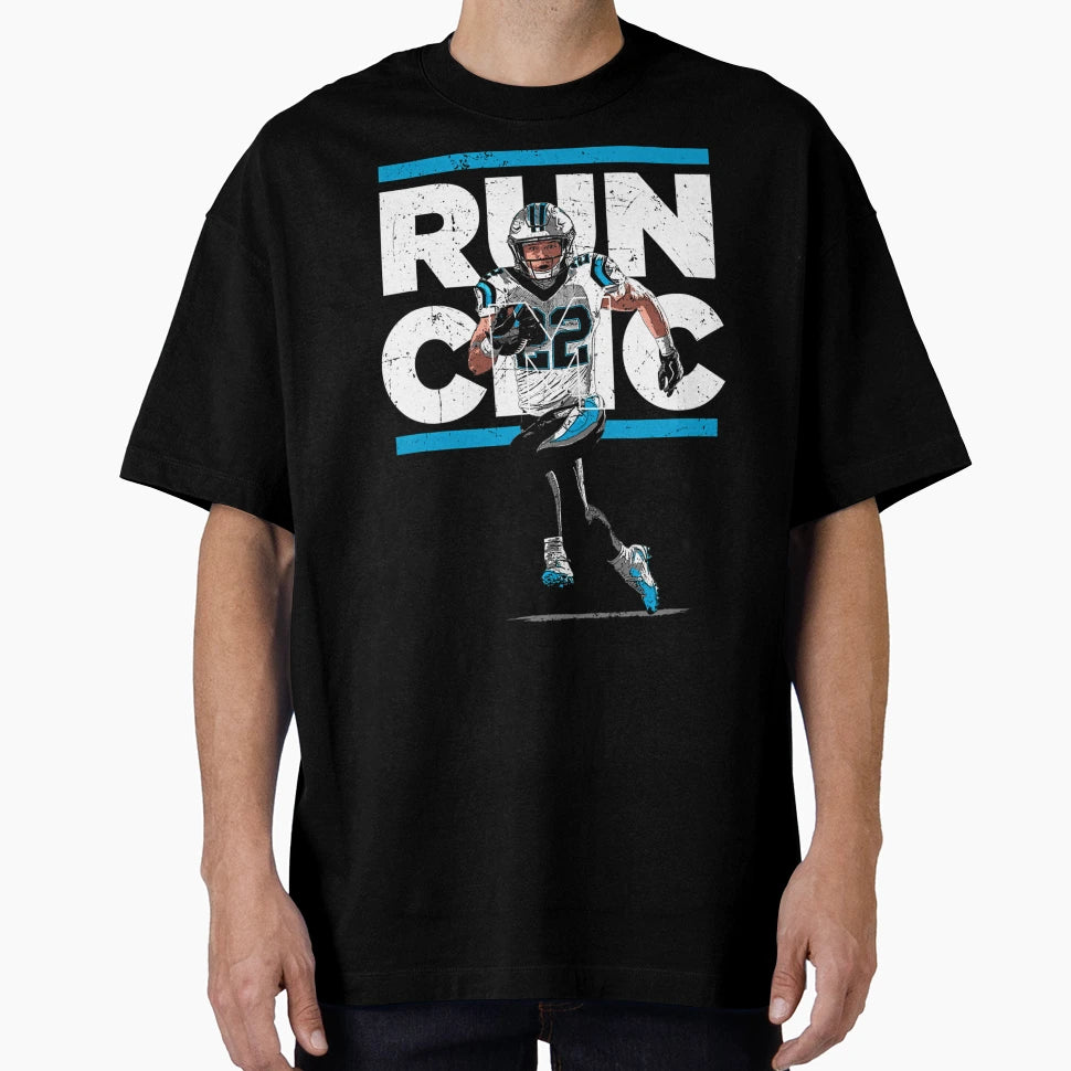 Run Cmc Carolina American Football T-Shirt - Custom Art Print for Adults - T-Shirt, Sweatshirt, Hoodie