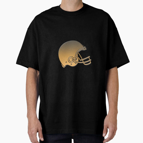 American Football Helmet Golden T-Shirt - Fun Novelty Design Men Women - T-Shirt, Sweatshirt, Hoodie