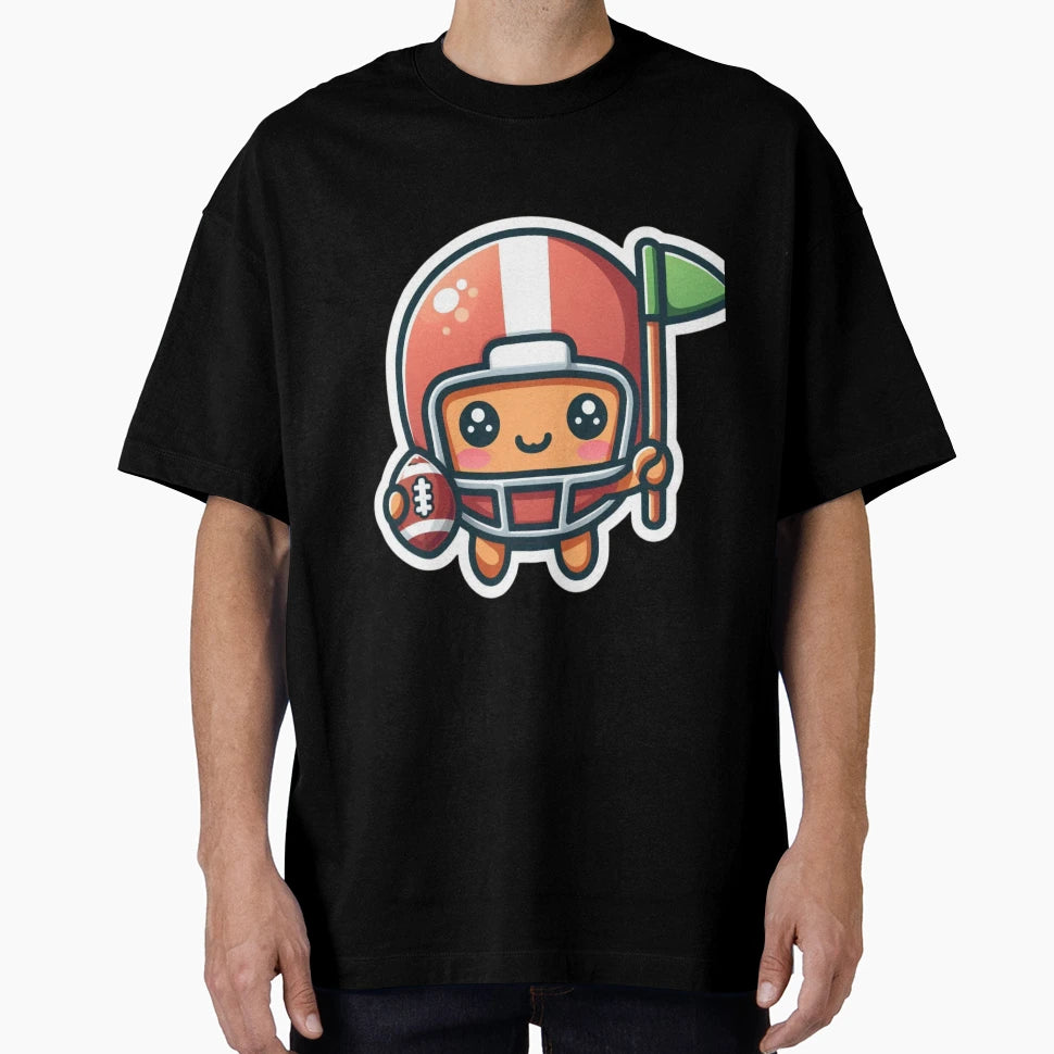 American Football Mascot T-Shirt - Fun Novelty Design Unisex - T-Shirt, Sweatshirt, Hoodie