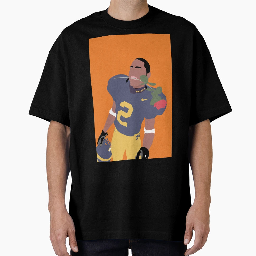 Charles Woodson T-Shirt - Minimalist Print for Adults - T-Shirt, Sweatshirt, Hoodie