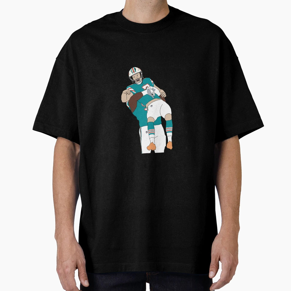 Miami Dolphins Jason Sanders Trick Play T-Shirt - Graphic Print Men Women - T-Shirt, Sweatshirt, Hoodie