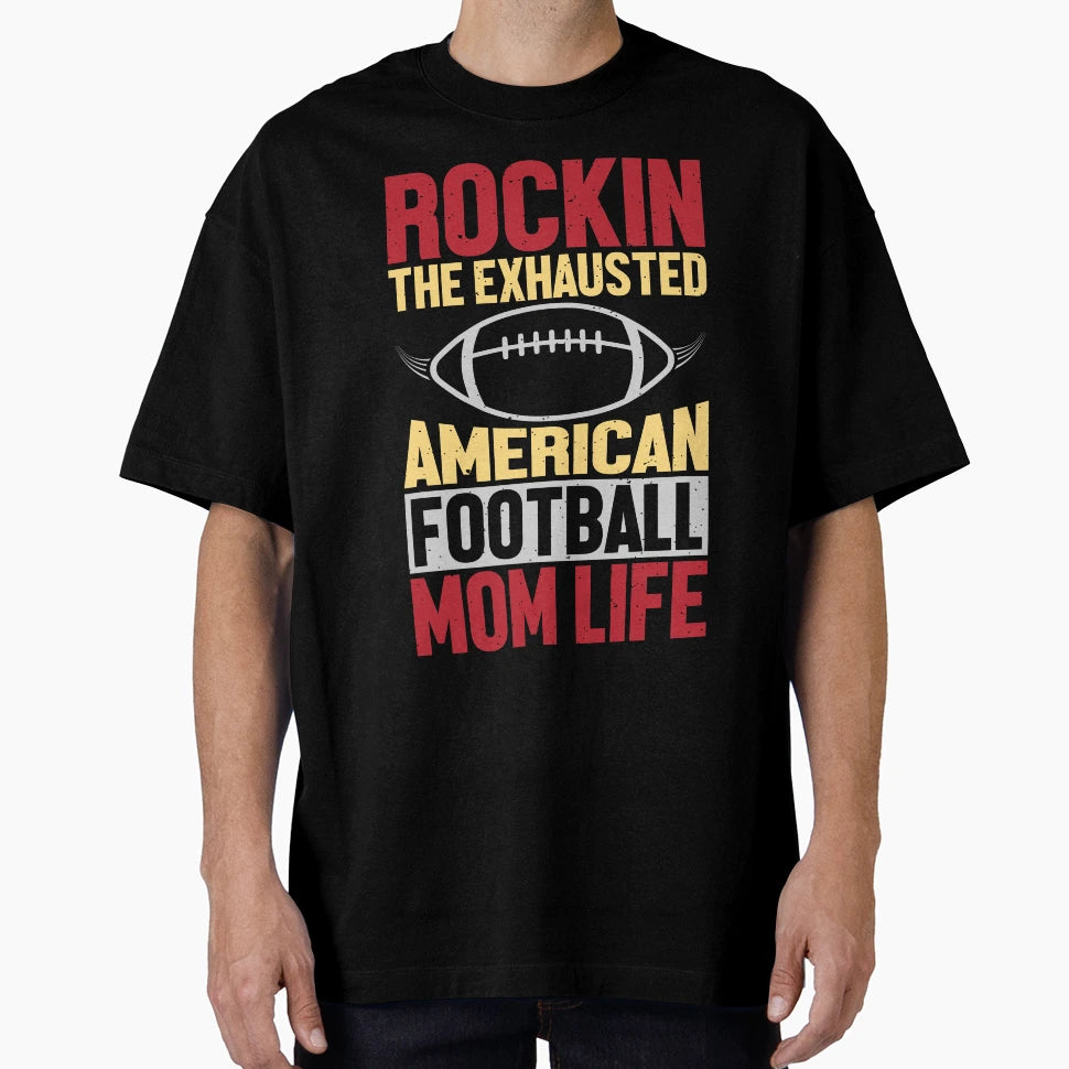 Mommy Birthday American Football T-Shirt - Trendy Graphic for Adults - T-Shirt, Sweatshirt, Hoodie