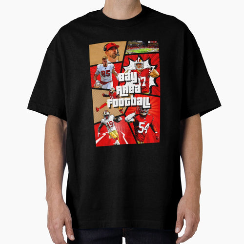 Bay Area Football T-Shirt - Casual Everyday Wear for Adults - T-Shirt, Sweatshirt, Hoodie