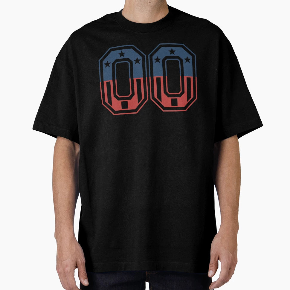Number 00 Usa T-Shirt - Streetwear Style for Adults - T-Shirt, Sweatshirt, Hoodie