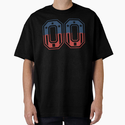 Number 00 Usa T-Shirt - Streetwear Style for Adults - T-Shirt, Sweatshirt, Hoodie