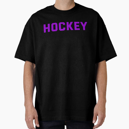 Hockey Player Jersey Text T-Shirt - Graphic Print Unisex - T-Shirt, Sweatshirt, Hoodie