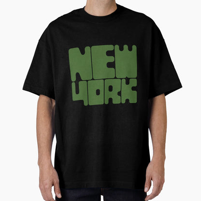 New York Treetop Green T-Shirt - Aesthetic Graphic for Adults - T-Shirt, Sweatshirt, Hoodie