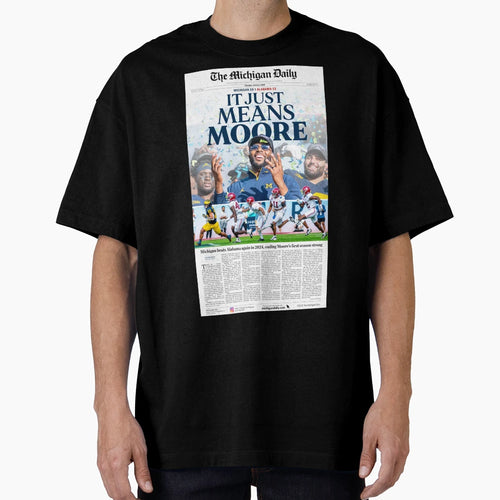 Michigan Daily Reliaquest Bowl Cover 1 T-Shirt - Graphic Print for Adults - T-Shirt, Sweatshirt, Hoodie