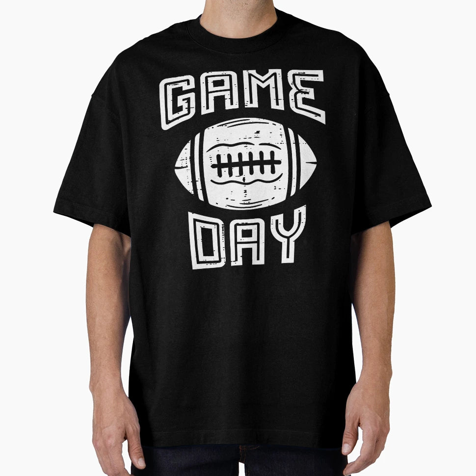 American Football Game Day Sports T-Shirt - Aesthetic Graphic Men Women - T-Shirt, Sweatshirt, Hoodie