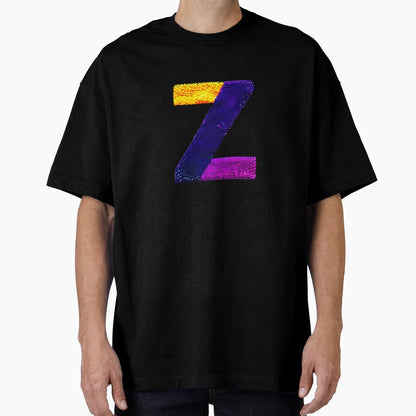 Letter Z Monogram Typography T-Shirt - Fun Novelty Design for Adults - T-Shirt, Sweatshirt, Hoodie
