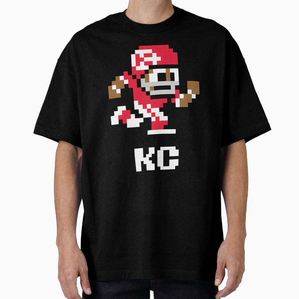 Kansas City Chiefs Tecmo Super Bowl T-Shirt - Custom Art Print Unisex - T-Shirt, Sweatshirt, Hoodie