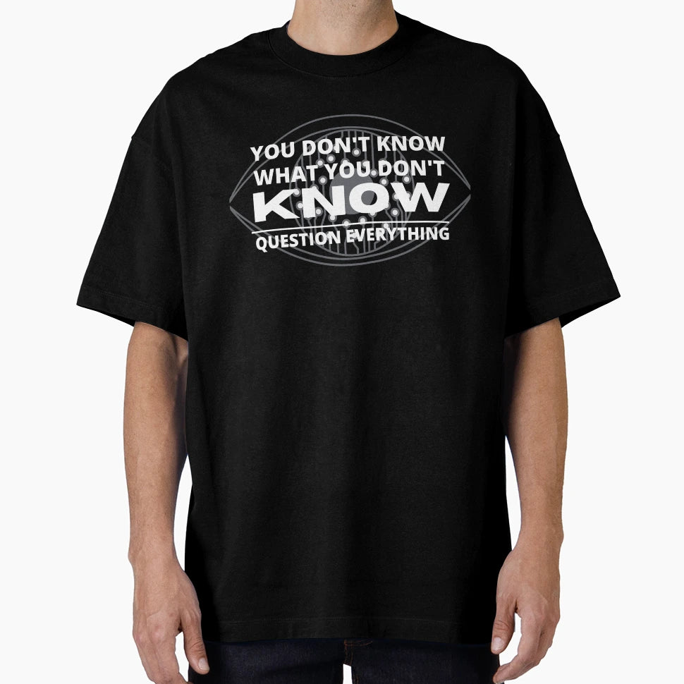Matrix Question Everything T-Shirt - Graphic Print for Adults - T-Shirt, Sweatshirt, Hoodie