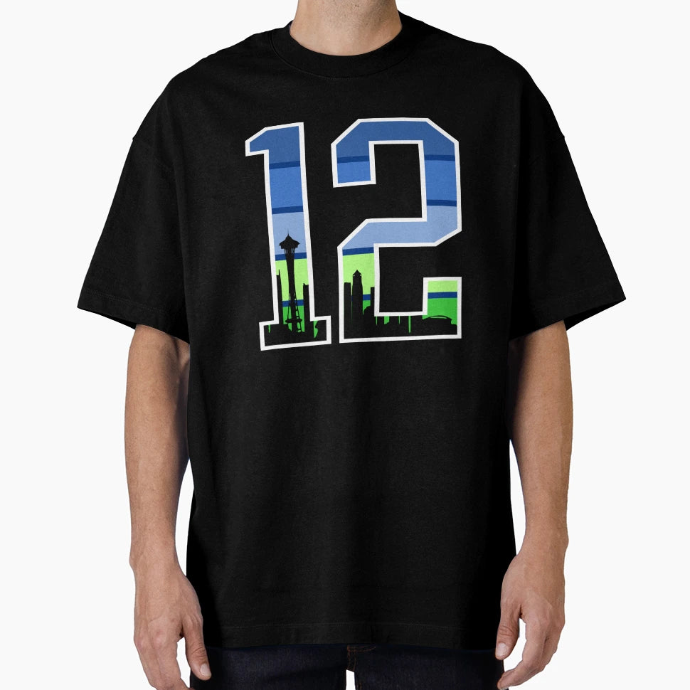 Seattle 12S Football Sports Fan T-Shirt - Unique Graphic Men Women - T-Shirt, Sweatshirt, Hoodie