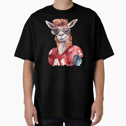 Lama As Back Up American Football T-Shirt - Streetwear Style for Adults - T-Shirt, Sweatshirt, Hoodie