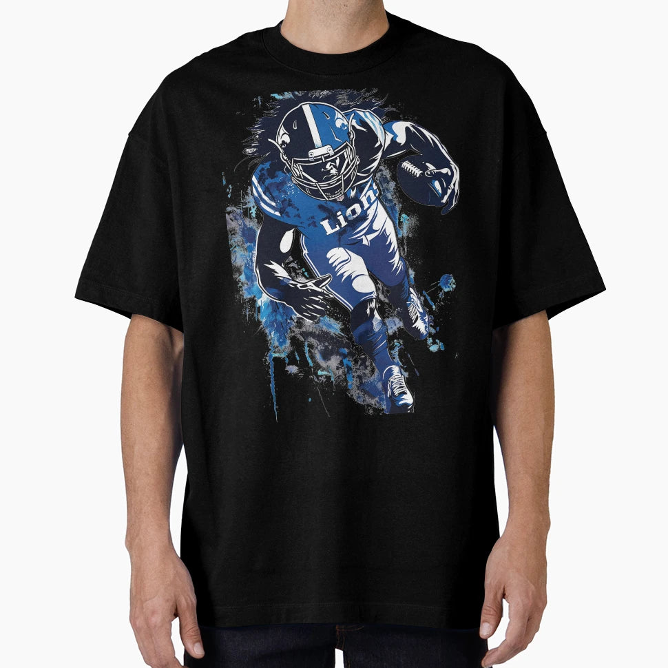 Detroit Lions Football 3 T-Shirt - Casual Everyday Wear for Adults - T-Shirt, Sweatshirt, Hoodie