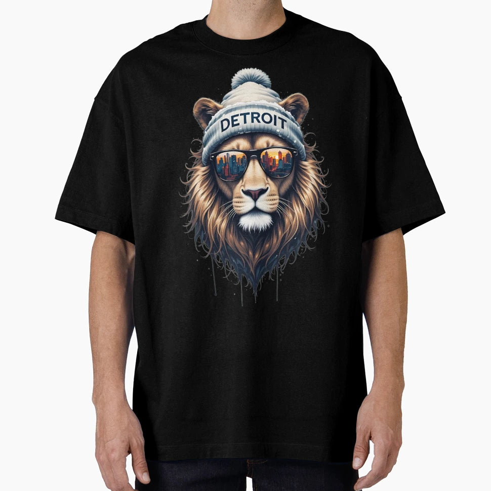 Detroit T-Shirt - Trendy Graphic for Adults - T-Shirt, Sweatshirt, Hoodie