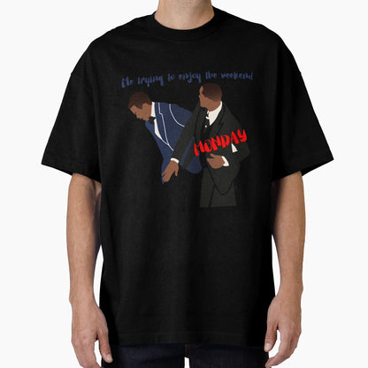 Will Smith Slaps Chris Rock Per T-Shirt - Casual Everyday Wear Men Women - T-Shirt, Sweatshirt, Hoodie