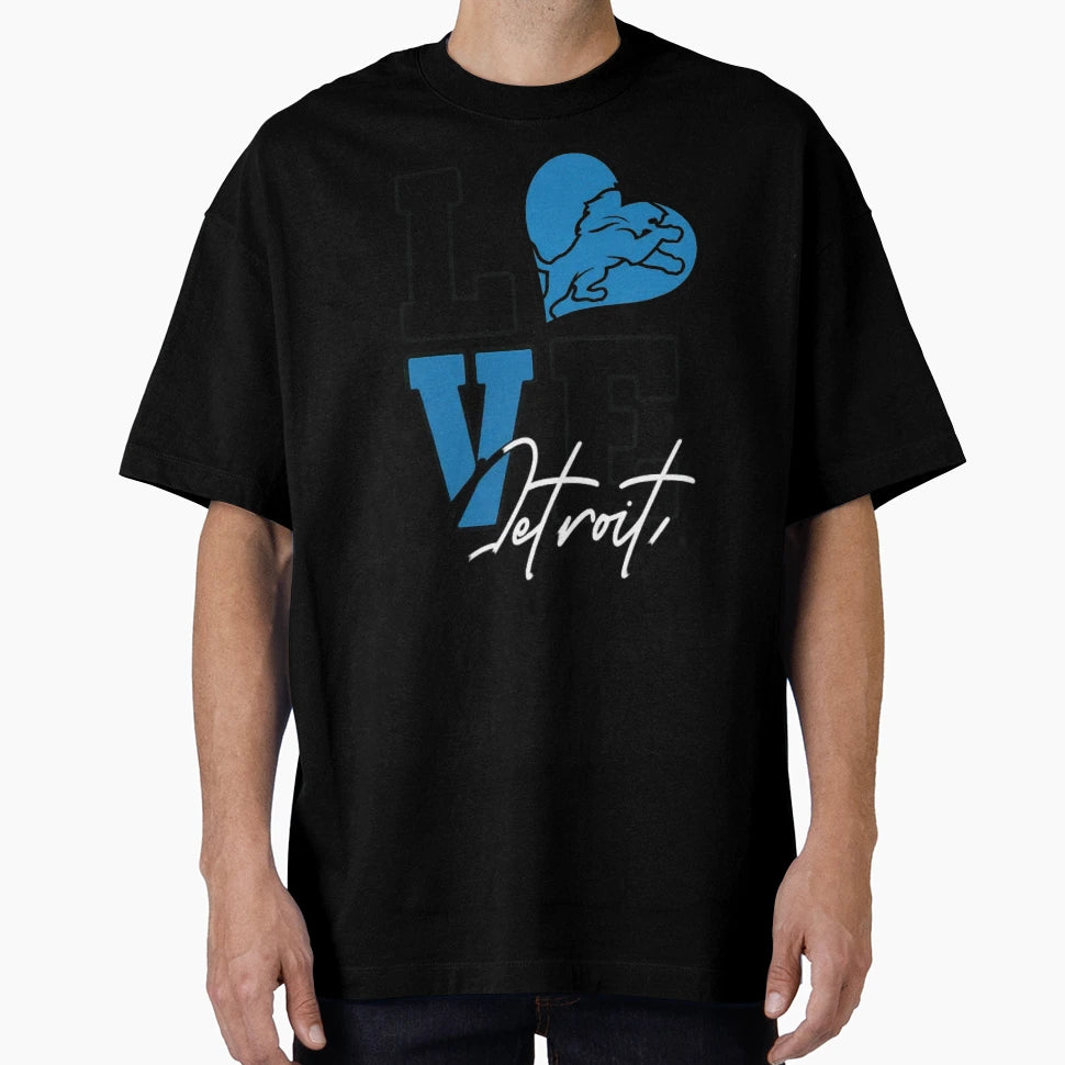 Football Detroit Lions T-Shirt - Unique Graphic Men Women - T-Shirt, Sweatshirt, Hoodie