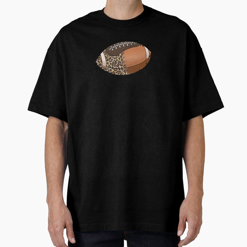 Football Papa Leopard Png T-Shirt - Fun Novelty Design Men Women - T-Shirt, Sweatshirt, Hoodie