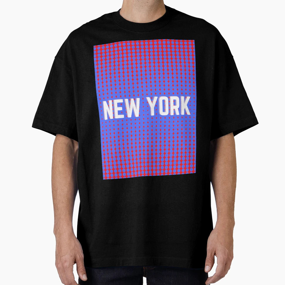 New York Dots 6 T-Shirt - Unique Graphic for Adults - T-Shirt, Sweatshirt, Hoodie