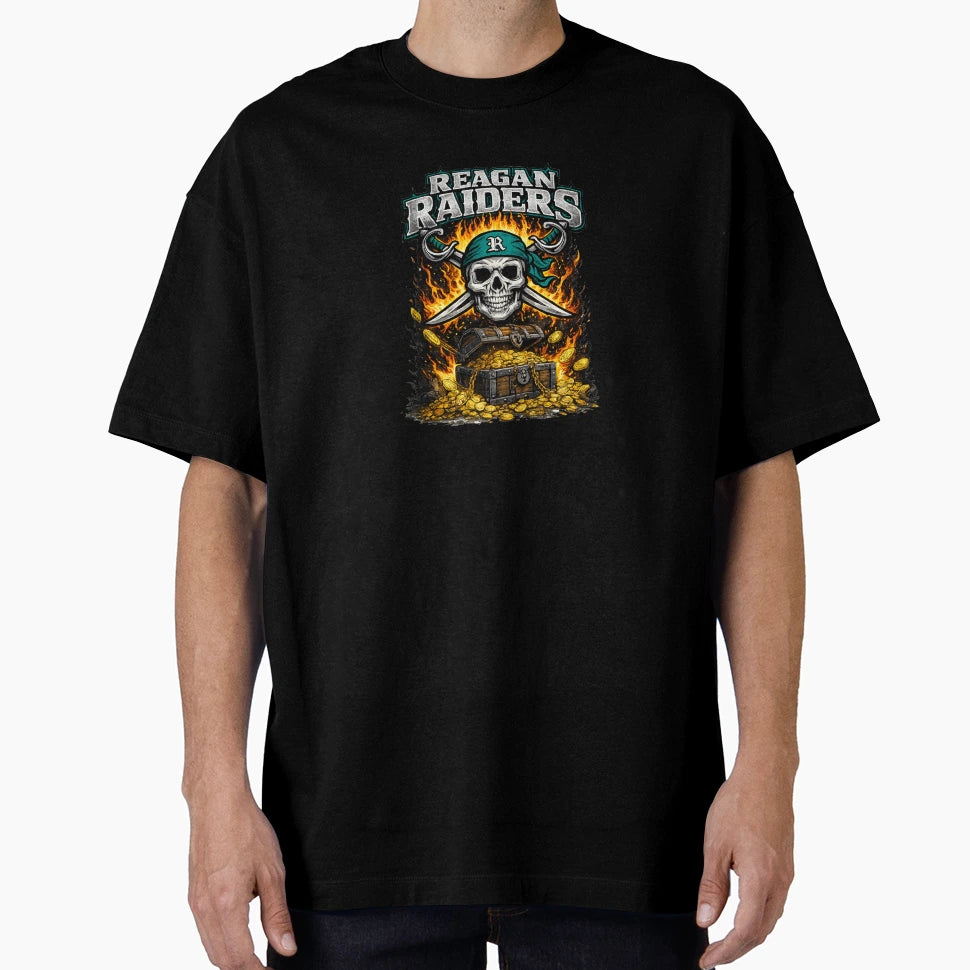 Reagan High School Raiders North T-Shirt - Trendy Graphic for Adults - T-Shirt, Sweatshirt, Hoodie