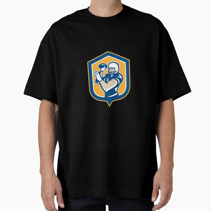 American Football Qb Throwing T-Shirt - Casual Everyday Wear Men Women - T-Shirt, Sweatshirt, Hoodie
