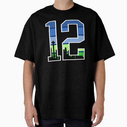 Seattle 12S Football Sports Fan T-Shirt - Aesthetic Graphic Men Women - T-Shirt, Sweatshirt, Hoodie