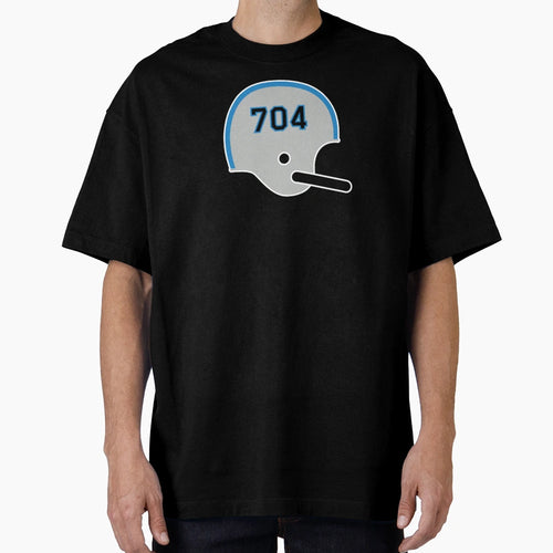 Carolina Panthers 704 Helmet T-Shirt - Fun Novelty Design Men Women - T-Shirt, Sweatshirt, Hoodie