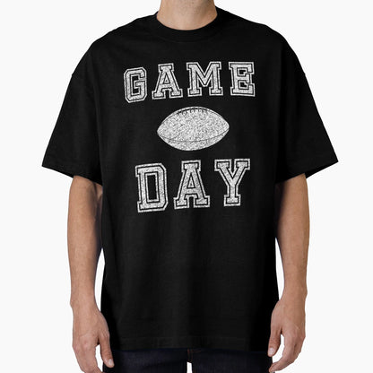 Game Day Football Fans American T-Shirt - Custom Art Print for Adults - T-Shirt, Sweatshirt, Hoodie