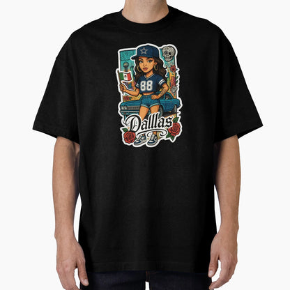 Dallas Cowboys Fan Chicano T-Shirt - Casual Everyday Wear for Adults - T-Shirt, Sweatshirt, Hoodie