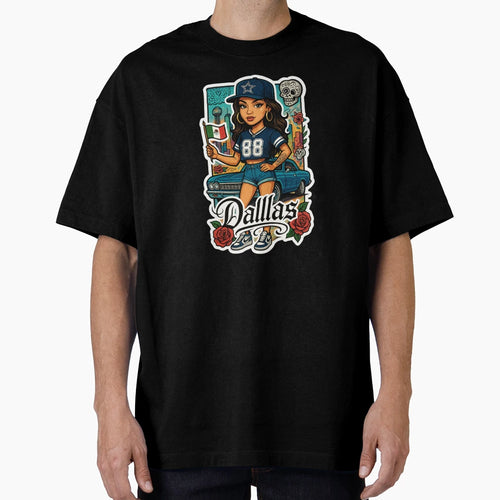 Dallas Cowboys Fan Chicano T-Shirt - Casual Everyday Wear for Adults - T-Shirt, Sweatshirt, Hoodie