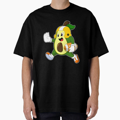 Avocado Football Sports T-Shirt - Aesthetic Graphic Men Women - T-Shirt, Sweatshirt, Hoodie